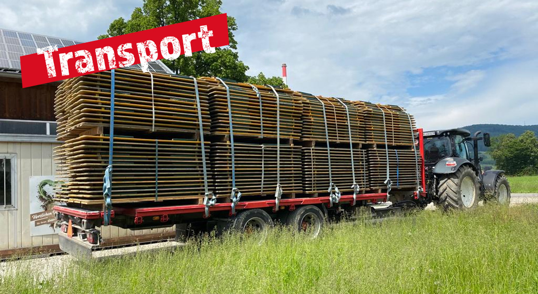 Festzelt mieten mit Transport